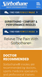 Mobile Screenshot of insoles-sorbothane.com